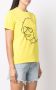 Kenzo T-shirt met logoprint Geel - Thumbnail 2