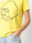 Kenzo T-shirt met logoprint Geel - Thumbnail 4