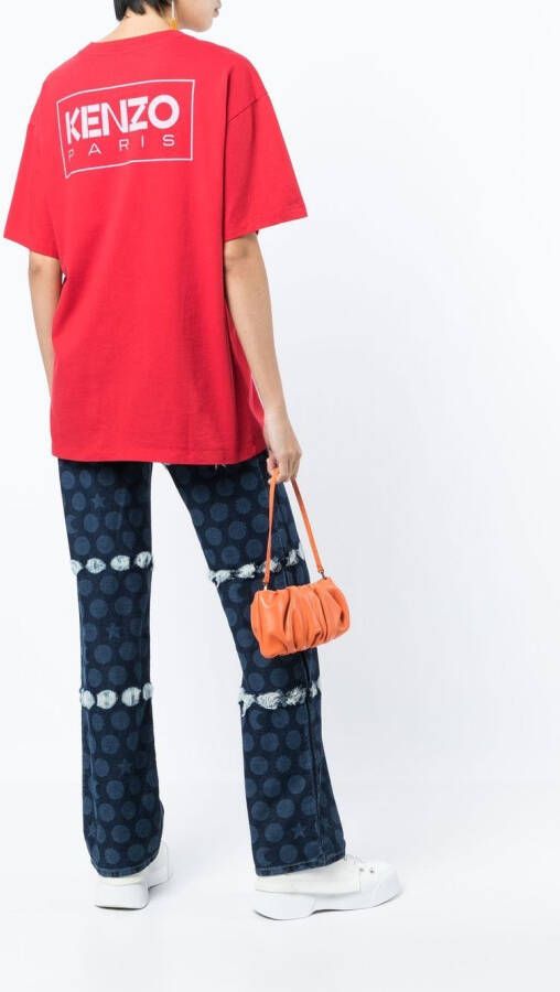 Kenzo T-shirt met logoprint Rood