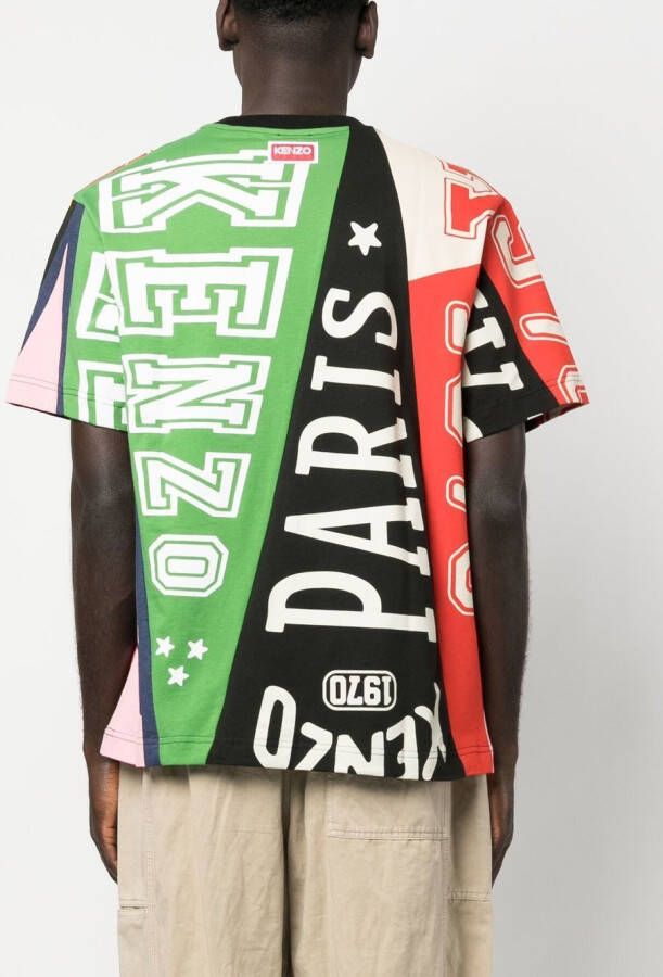 Kenzo T-shirt met logoprint Zwart