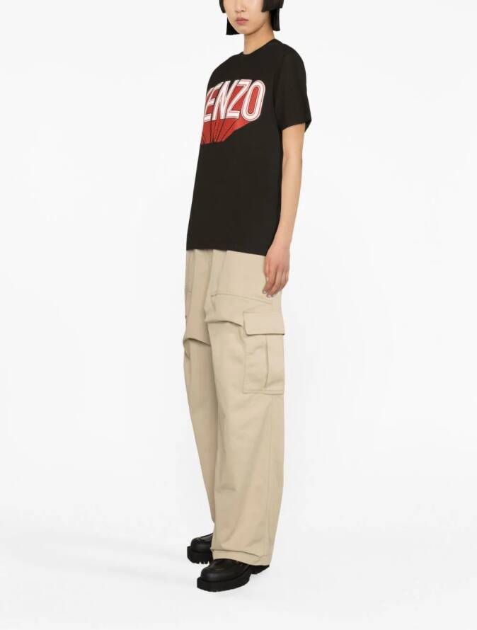 Kenzo T-shirt met logoprint Zwart