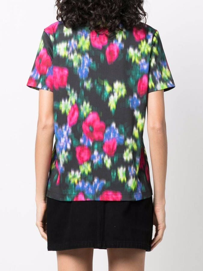 Kenzo T-shirt met ronde hals Zwart