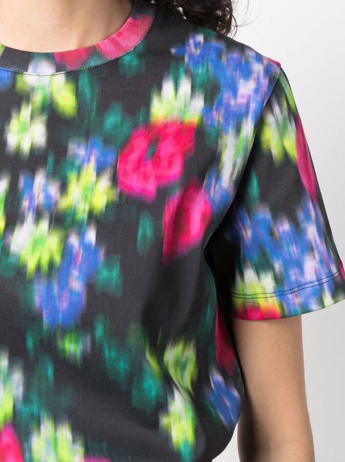 Kenzo T-shirt met ronde hals Zwart