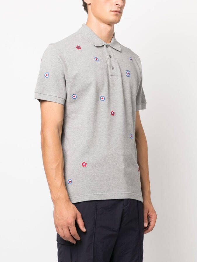 Kenzo Overhemd met borduurwerk Grijs