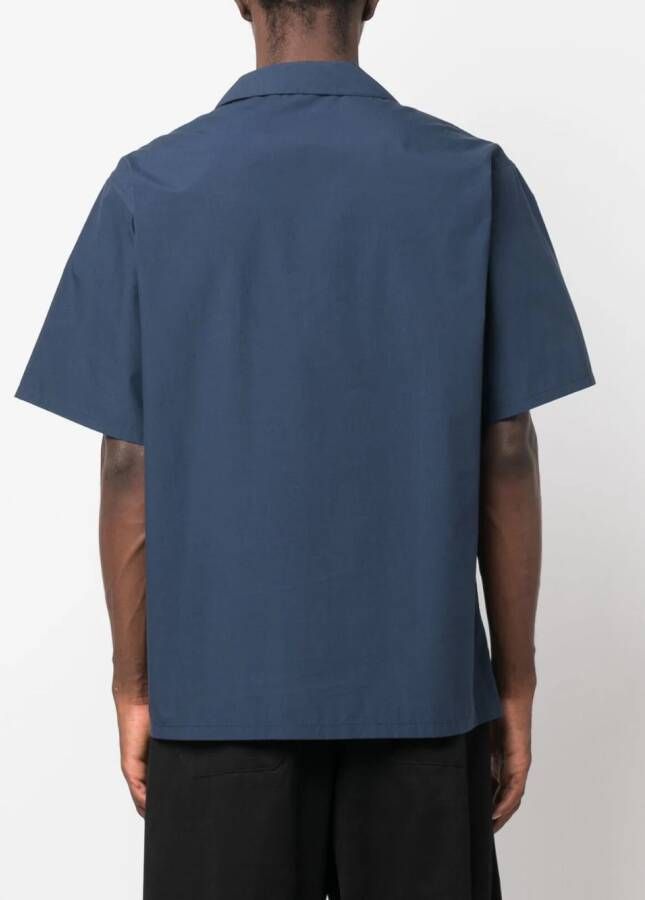 Kenzo Popeline overhemd Blauw
