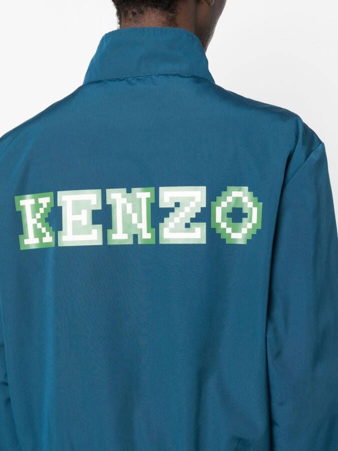 Kenzo Trainingsjack met logoprint Blauw