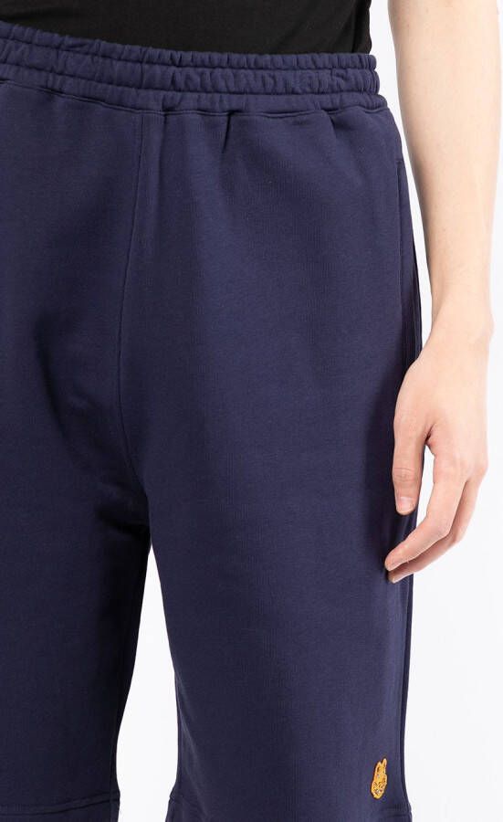 Kenzo Trainingsshorts met logopatch Blauw