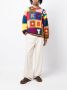 Kenzo Trui met patchwork Blauw - Thumbnail 2