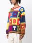 Kenzo Trui met patchwork Blauw - Thumbnail 3