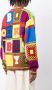 Kenzo Trui met patchwork Blauw - Thumbnail 4