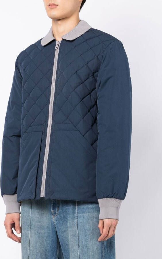 Kenzo Tweekleurig jack Blauw