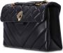 Kurt Geiger London Kensington gewatteerde schoudertas Zwart - Thumbnail 3