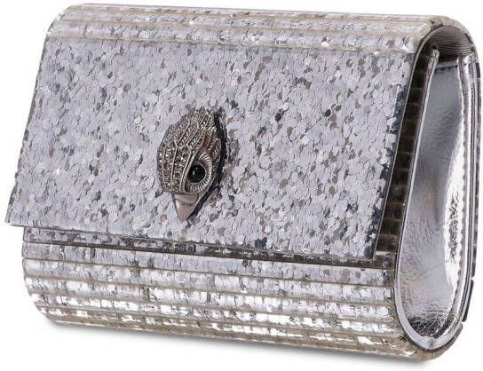 Kurt Geiger London Party Eagle clutch Zilver