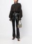 KHAITE Geplooide blouse Bruin - Thumbnail 2