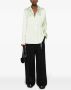 KHAITE High waist palazzo broek Zwart - Thumbnail 1