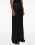 KHAITE High waist palazzo broek Zwart - Thumbnail 2