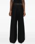 KHAITE High waist palazzo broek Zwart - Thumbnail 3