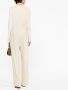 KHAITE Broek met wijde pijpen Beige - Thumbnail 4