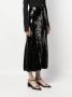 KHAITE High waist rok Zwart - Thumbnail 3