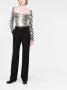 KHAITE Top met slangenprint Groen - Thumbnail 2