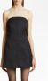 KHAITE Mini-jurk Zwart - Thumbnail 3