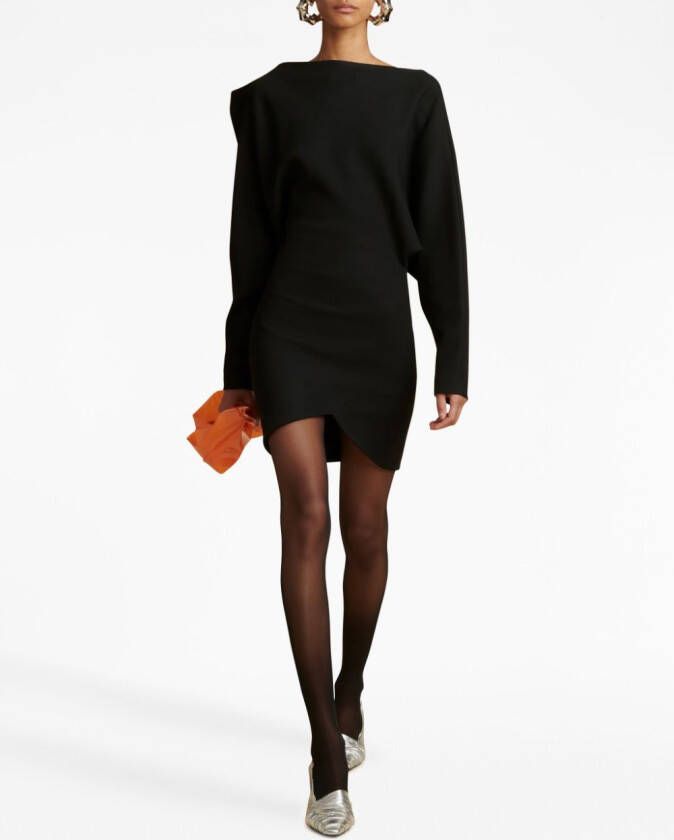 KHAITE Mini-jurk Zwart