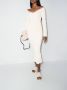 KHAITE Ribgebreide midi-jurk Beige - Thumbnail 2