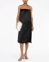 KHAITE Strapless jurk Zwart - Thumbnail 2