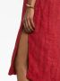 KHAITE Strapless mini-jurk Rood - Thumbnail 3