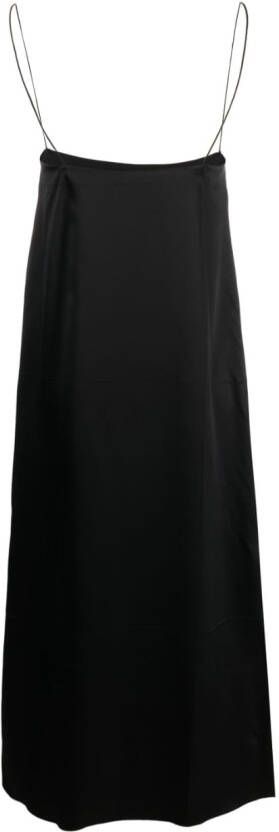 KHAITE Zijden jurk Zwart