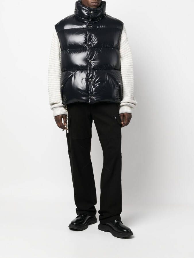Khrisjoy Bodywarmer met trekkoord Zwart