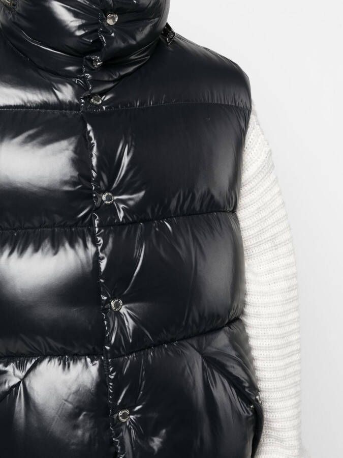 Khrisjoy Bodywarmer met trekkoord Zwart