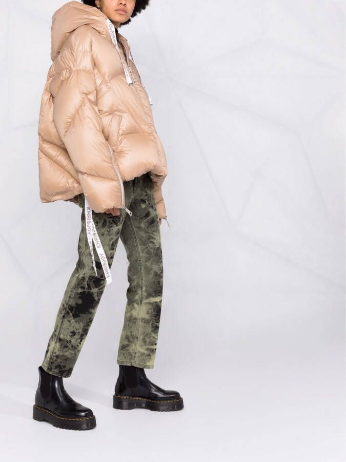 Khrisjoy Donsjack met capuchon Beige