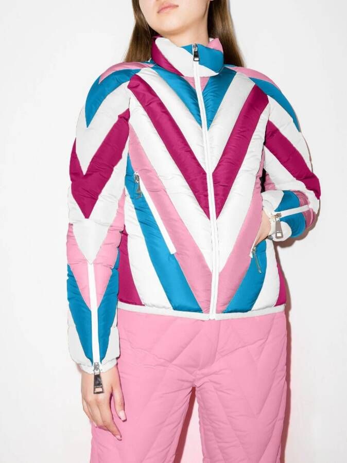 Khrisjoy Gewatteerd ski-jack Oranje