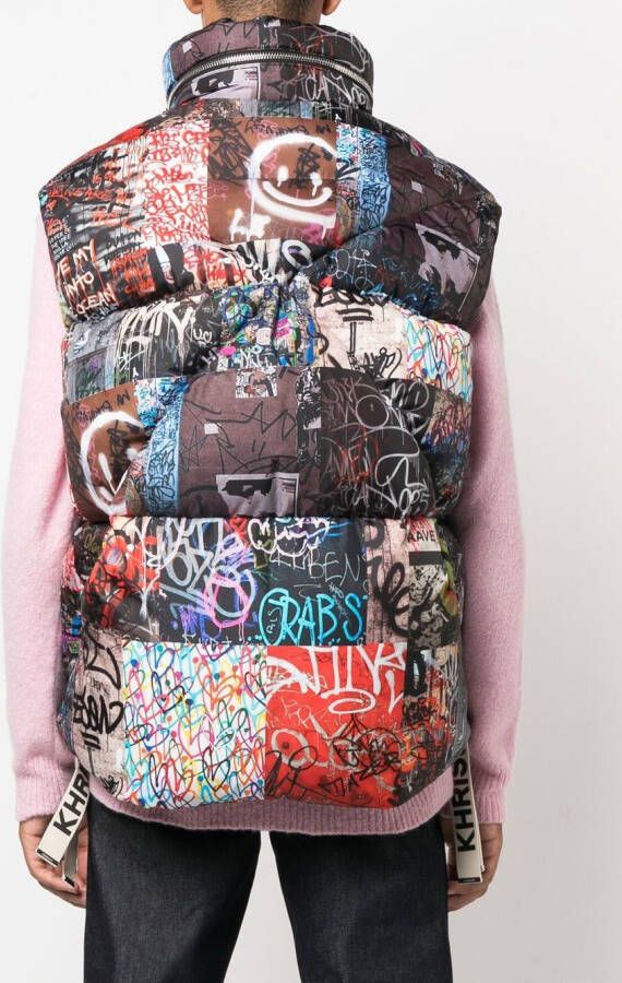 Khrisjoy Gilet met rits Zwart