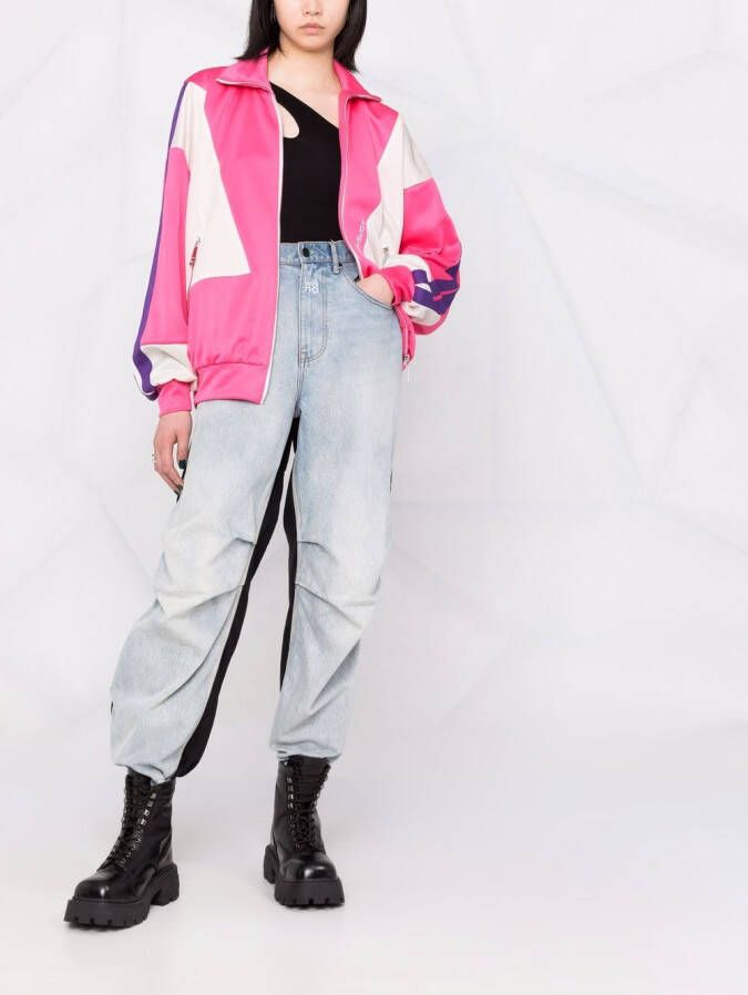 Khrisjoy Trainingsjack met rits Roze