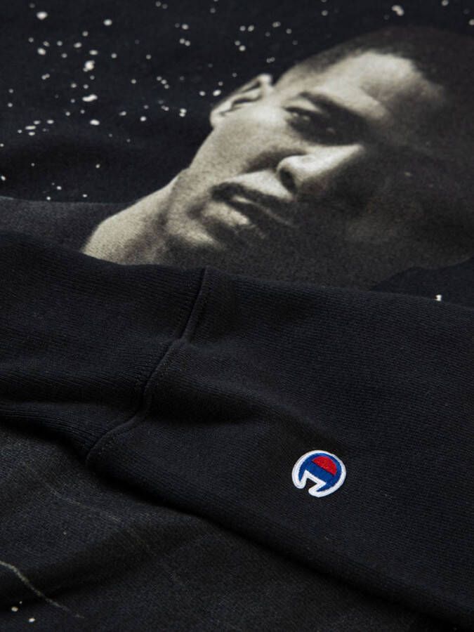 Kid Cudi x Champion Photo Galaxy sweater Zwart