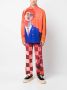 KidSuper Ribfluwelen broek Rood - Thumbnail 2