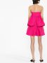 Kika Vargas Gelaagde mini-jurk Roze - Thumbnail 4