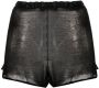 Kiki de Montparnasse Geribbelde shorts Zwart - Thumbnail 2