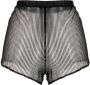 Kiki de Montparnasse Gestreepte shorts Zwart - Thumbnail 2