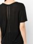 Kiki de Montparnasse T-shirt met V-hals Zwart - Thumbnail 5