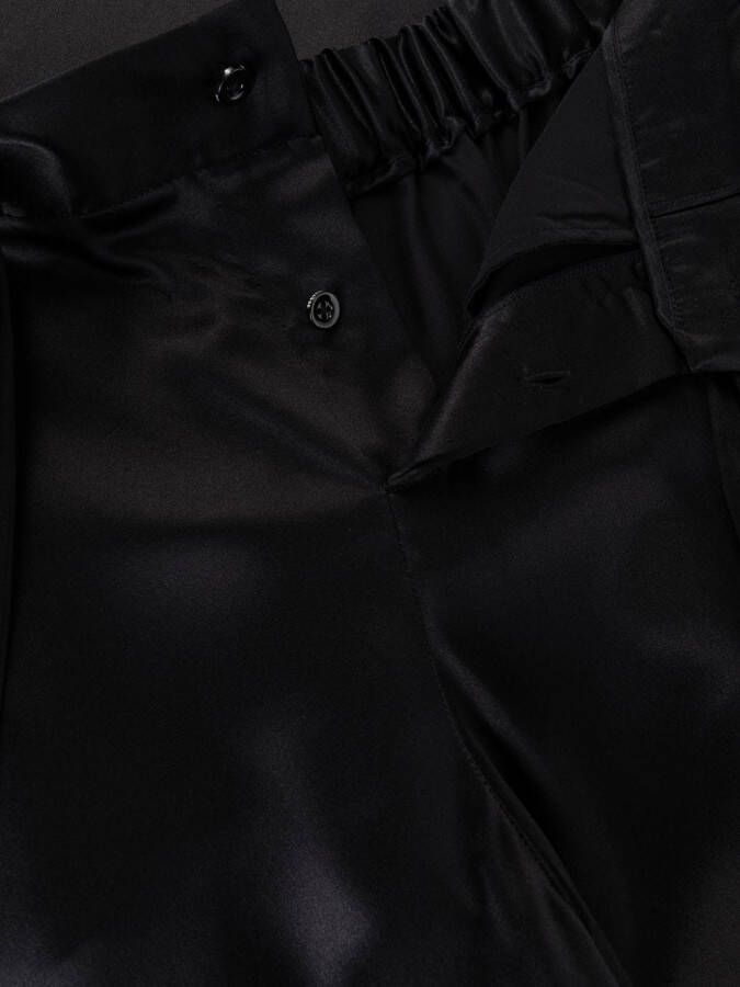 Kiki de Montparnasse Zijden broek Zwart