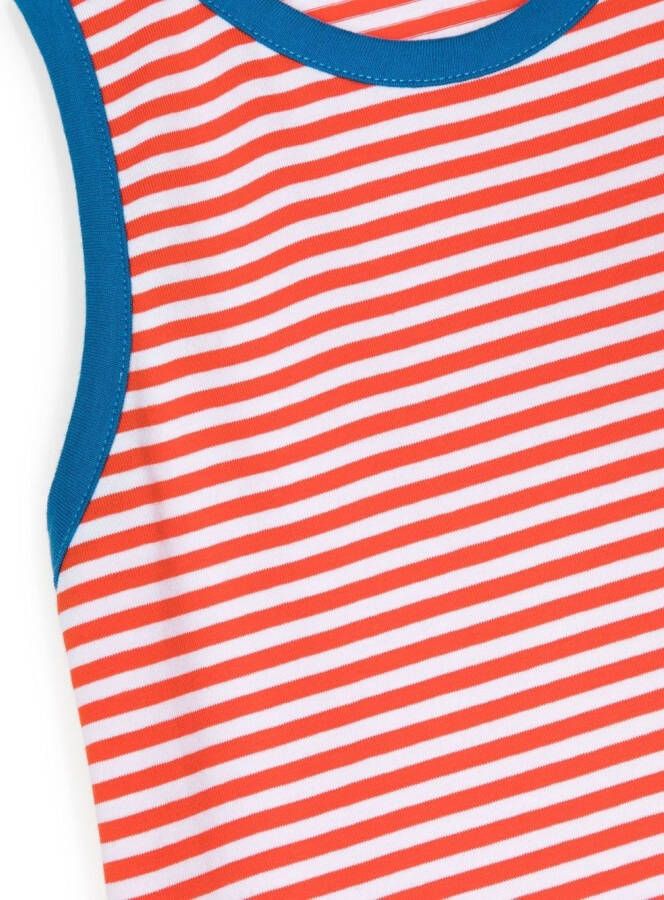 KINDRED Gestreepte shorts Rood