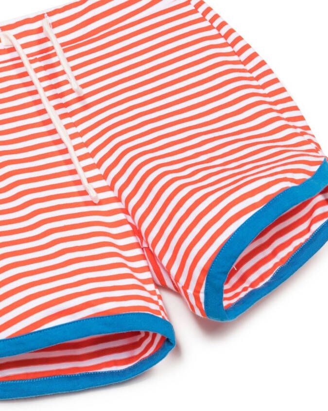 KINDRED Gestreepte shorts Rood