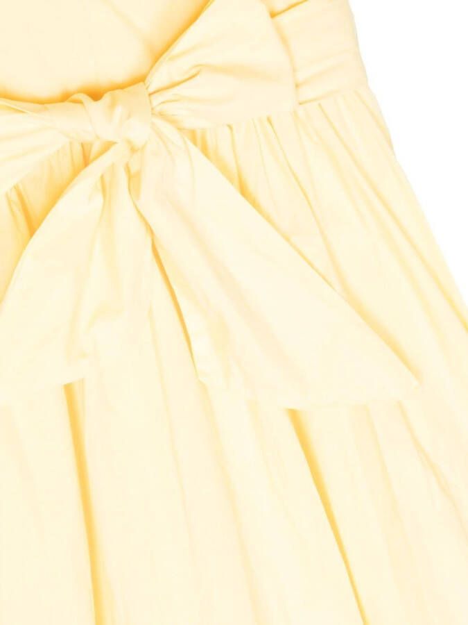 KINDRED Jurk met strikdetail Geel