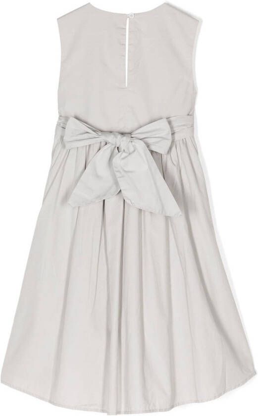 KINDRED Jurk met strikdetail Grijs