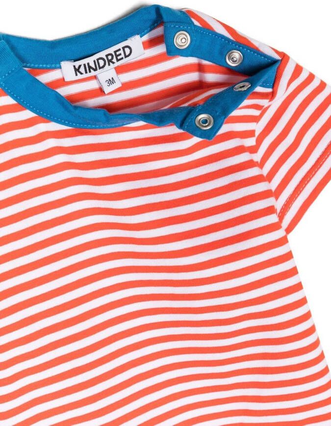 KINDRED Pyjama met contrasterende afwerking Rood