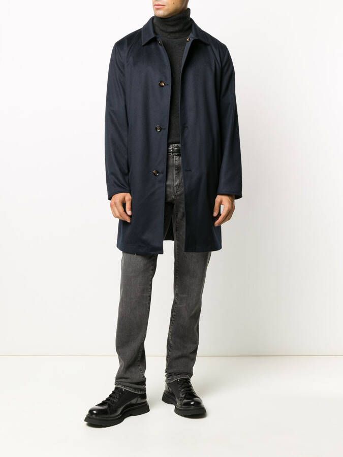 Kired Kasjmier parka Blauw