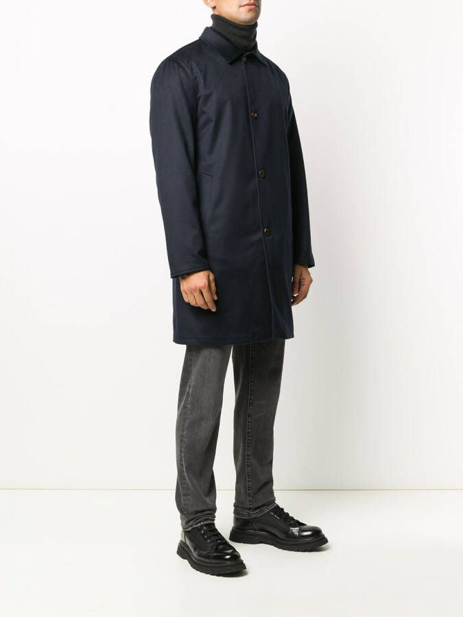 Kired Kasjmier parka Blauw